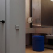 Выключатель встраиваемый VOLTUM S70 карточный 16А кашемир