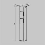 Уличная Розетка / Socket O459FL-GF02SC 2x2000Вт IP54