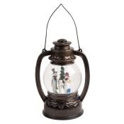 фигурка  светодиодная 4W Белый &quot;Снеговики&quot;, 501-061, 2Led, 4хААA, с эффектом снегопада, IP20