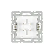 Заглушка c суппортом Arlight 044892 для розетки SCT-MGG-PL-WH белая