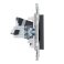 Розетка встраиваемая компьютерная IEK SKANDY SK-K10-1-K48 SK-K01T RJ45 кат.5E титан