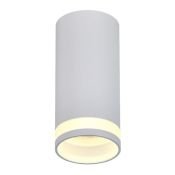 Накладной светильник без лампы IEK LIGHTING 4005 LT-UPB0-4005-GU10-1-K01 GU10 цилиндр белый