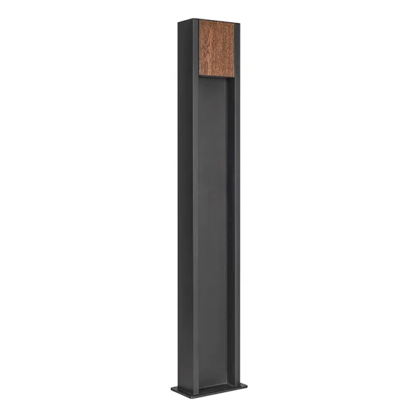 светильник 11W Белый теплый 054980 LGD-SEKVOYA-BOLL-H900 (BK, 120 deg, 230V) IP65 цилиндр стационарный черный