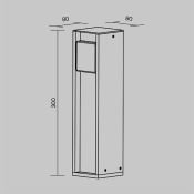Уличная Розетка / Socket O459FL-GF01SC 2000Вт IP54