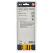 Рамка стеклянная 3 поста IEK BRITE BR-M32-G-41-K53 РУ-3-2-Бр графит RE