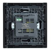 Розетка встраиваемая USB IEK FORTE&PIANO A+A 3,1А FP-U21-D31-K46 FP549 сталь