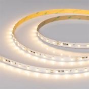 Светодиодная лента Белый теплый 2835/3528 24V  4.8W/m 60Led/метр 025013(2) IC-A60-10mm 2700K LUX (20м)