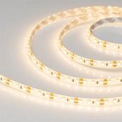 Светодиодная лента  Белый теплый 2835 12V  9.6W/m 120Led/метр герм (силикон) 015730(2)  RTW-SE-A120  LUX IP65