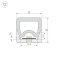 Архитектурный силиконовый профиль WPH-FLEX-2020-TOP-S13-5m WHITE 062404