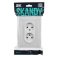 Штепсельная розетка встраиваемая двойная IEK SKANDY 10А SK-R20-10-K01 SK-R03W без з/к без шторок в сборе стекло арктический белый