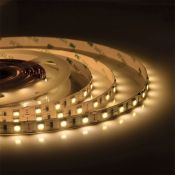 Светодиодная лента Белый теплый 5050 12V 14.4W/m 60Led/метр 00-16 Стандарт 10мм IP20 Светодиодная лента Белый теплый 5050 12V 14.4W/m 60Led/метр 00-16 Стандарт 10мм IP20