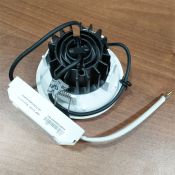 Встраиваемый светильник  12W Белый теплый Luminosity RND IN 220V IP44 диммируемый круглый белый Уценка!
