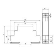 Реле напряжения HRN-34 DC 6 - 30 V 8595188115643