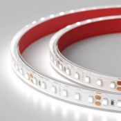 Светодиодная лента  Белый 2835 24V  9.6W/m 120Led/метр герм (силиконовая экструзия) 022321(2)  RTW-PS-A120  LUX IP67