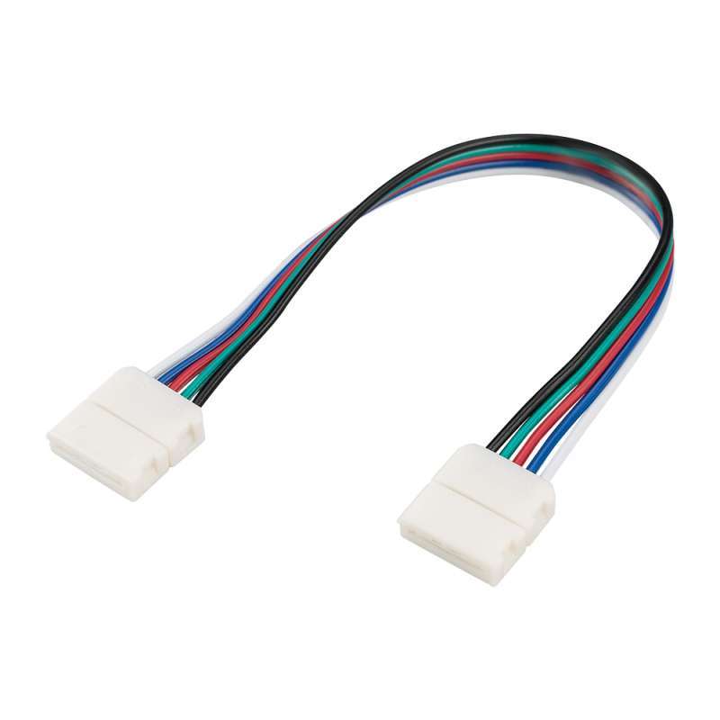 Коннектор выводной FIX-RGBW-12mm-150mm-X2 (5-pin)  023957