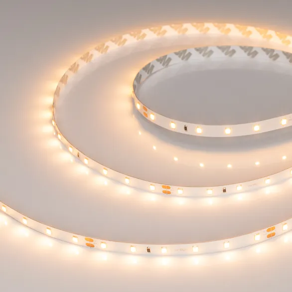 Светодиодная лента Белый теплый 2835 24V  7.2W/m 60Led/метр 028541(2) RT-A60 2400K  LUX