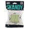 Выключатель встраиваемый двухклавишный IEK SKANDY SK-V20-0-10-K06 SK-V04G мятный