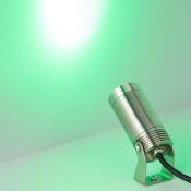 светильник   8W RGBW 028079 KT-WATER-R44 12V IP68 круглый накладной для фонтанов и бассейнов серебристый