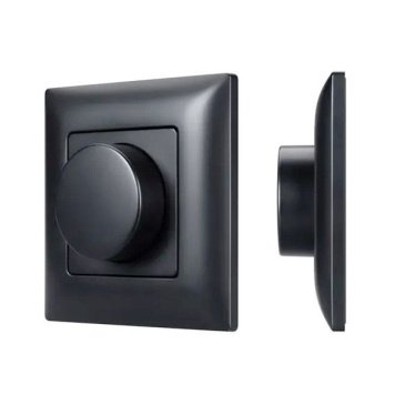 Панель накладная роторная 050450 SMART-RF-801-32-DIM-SUF Black  (3V, 1 зона,  2.4G)