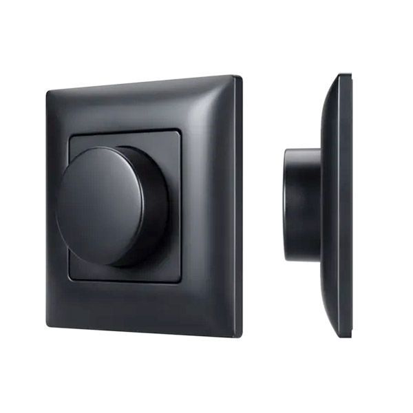 Панель накладная роторная 050450 SMART-RF-801-32-DIM-SUF Black  (3V, 1 зона,  2.4G)