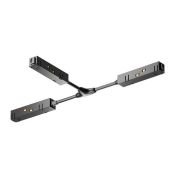 Коннектор питания Т-образный Gravity TRA004CWT-22B чёрный