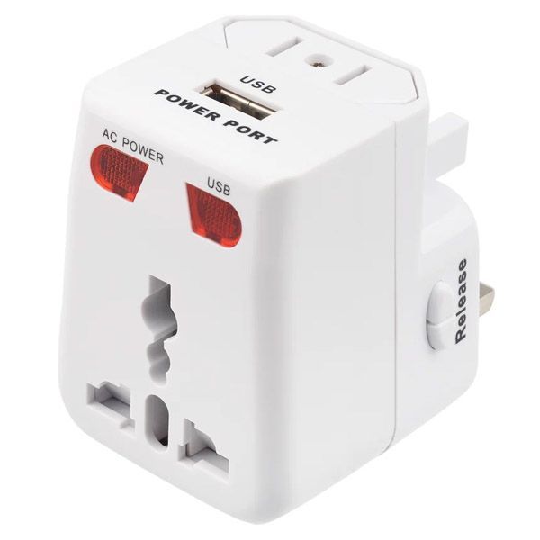 Адаптер сетевой «Путешественник» с USB REXANT