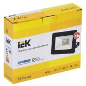 прожектор Белый 30W СДО 06-30 LPDO601-30-65-K02 IP65 220В черный