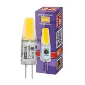 светодиодная лампа капсульная G4  Белый теплый   3W  PLED-G4 220V  Jazzway