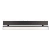 Магнитный трековый светильник 12W Белый дневной MAG-FLAT-FOLD-45-S405 100deg  24V на магнитный шинопровод черный 026992