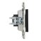 Розетка встраиваемая HDMI IEK SKANDY SK-H10-K02 SK-H01Bl черный