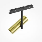 Трековый светильник 12W Белый-MIX Элти/Elti Exility TR005-4-12W-DS-BBS Dim Smart IP20 на магнитный шинопровод латунь