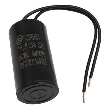 конденсатор пусковой CBB60 16uF 450V 5% WIRE
