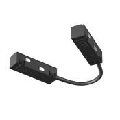 Коннектор питания угловой гибкий 15см Exility TRA034CPC-42B-15-1 черный