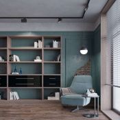 Трековый светильник  20W Белый теплый  LGD-LOFT-TRACK-4TR-S170 BK 24deg  на шинопровод черный 026233