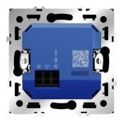 Выключатель встраиваемый VOLTUM S70 карточный 16А черный матовый