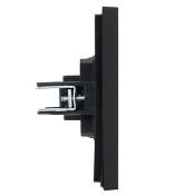 Розетка встраиваемая HDMI IEK FORTE&PIANO FP140 черный FP-H10-K02