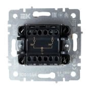 Выключатель жалюзи 10А ВС10-1-5-БрБ белый BR-V15-0-10-K01 BRITE IEK