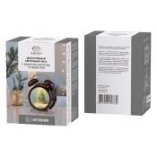 фигурка  светодиодная 5W Белый теплый &quot;Часы&quot;, 501-162, 2Led, 3хАА, с эффектом снегопада, IP20
