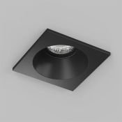 Встраиваемый светильник без лампы DENKIRS COVE DK2131-BK GU10 черный квадратный IP44