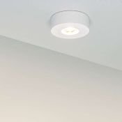 Круглый светильник   5W Белый дневной 020773 LTM-Roll-70WH 10deg 220V IP20 накладной белый