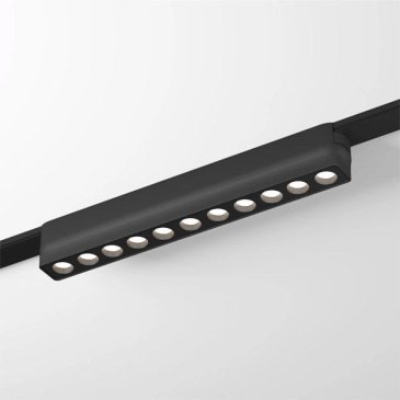 Трековый светильник  12W Белый дневной AIR GRILL DK5335-BK IP20 на магнитный шинопровод черный