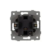 Выключатель встраиваемый одноклавишный перекрёстный Arlight 049870 SWT-MK01-PL-GD-V светлое золото