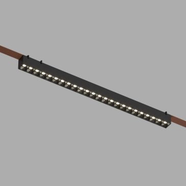 Трековый светильник  24W Белый дневной BELTY GRILL DK5572-BK IP20 на шинопровод черный