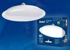 светодиодная лампа -светильник  Белый 60W UL-00004578 LED-U270-60W/6500K /E27/FR PLU01WH
