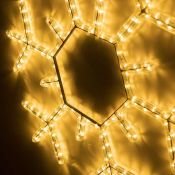 фигура из дюралайта 20W Белый теплый СНЕЖИНКА 034253 ARD-SNOWFLAKE-M5-600x600-360LED IP65