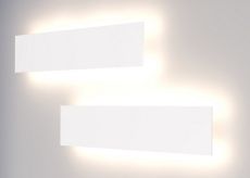светильник  9W Белый теплый LINER 500 WHITE 220V прямоугольный накладной белый