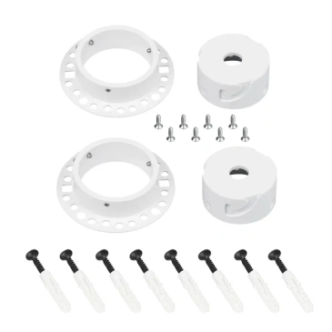 Держатель для гибкого неона MOONLIGHT-D40-CEILING-IN-DL White 048995