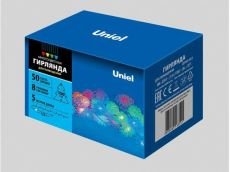 гирлянда фигурная  2.5W ШИШКИ  MULTICOLOR UL-00007193 ULD-S0500-050/DTA MULTI IP20 PINE CONES 5.0м
