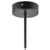 Люстра подвесная Lightstar без лампы 813117 GLOBO 1х40W E14 белый/черный