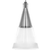 Подвесной светильник без лампы Lightstar 757019 CONE 1х40W GU10 конус хром